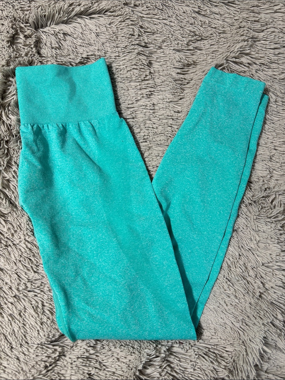 Teal Gym Leggings